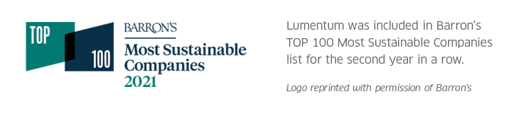 Barron's Top 100 Sustainable Companies 2021
